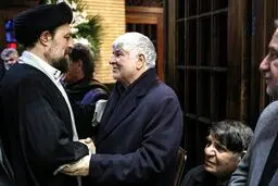 تصاویر: مراسم ختم خواهر هاشمی رفسنجانی