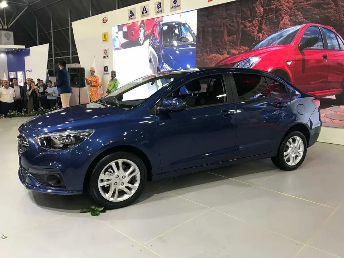 خودروی جدید سایپا با نام "رهام" رونمایی شد/تصاویر