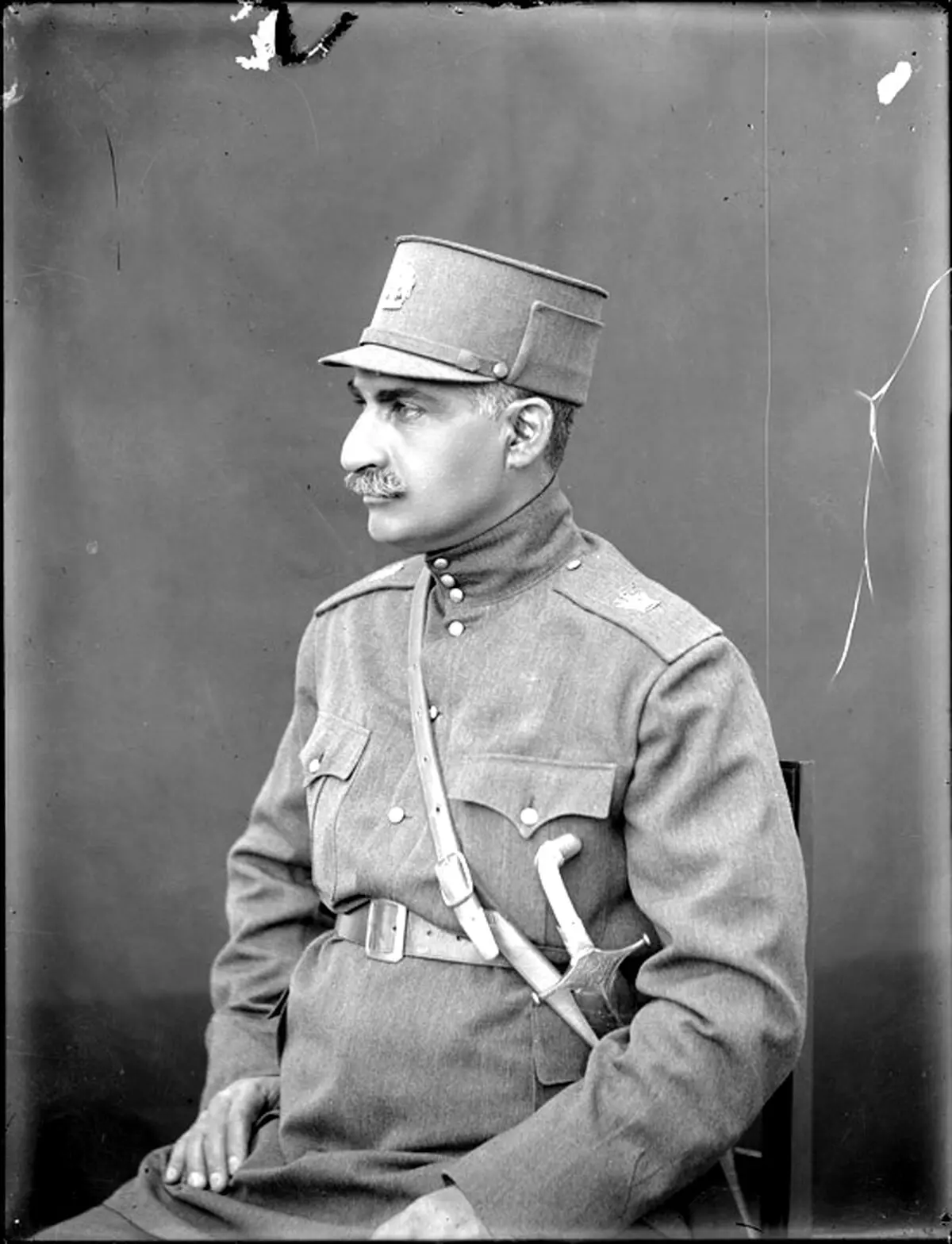 عکس / پرتره دیده نشده از رضاخان