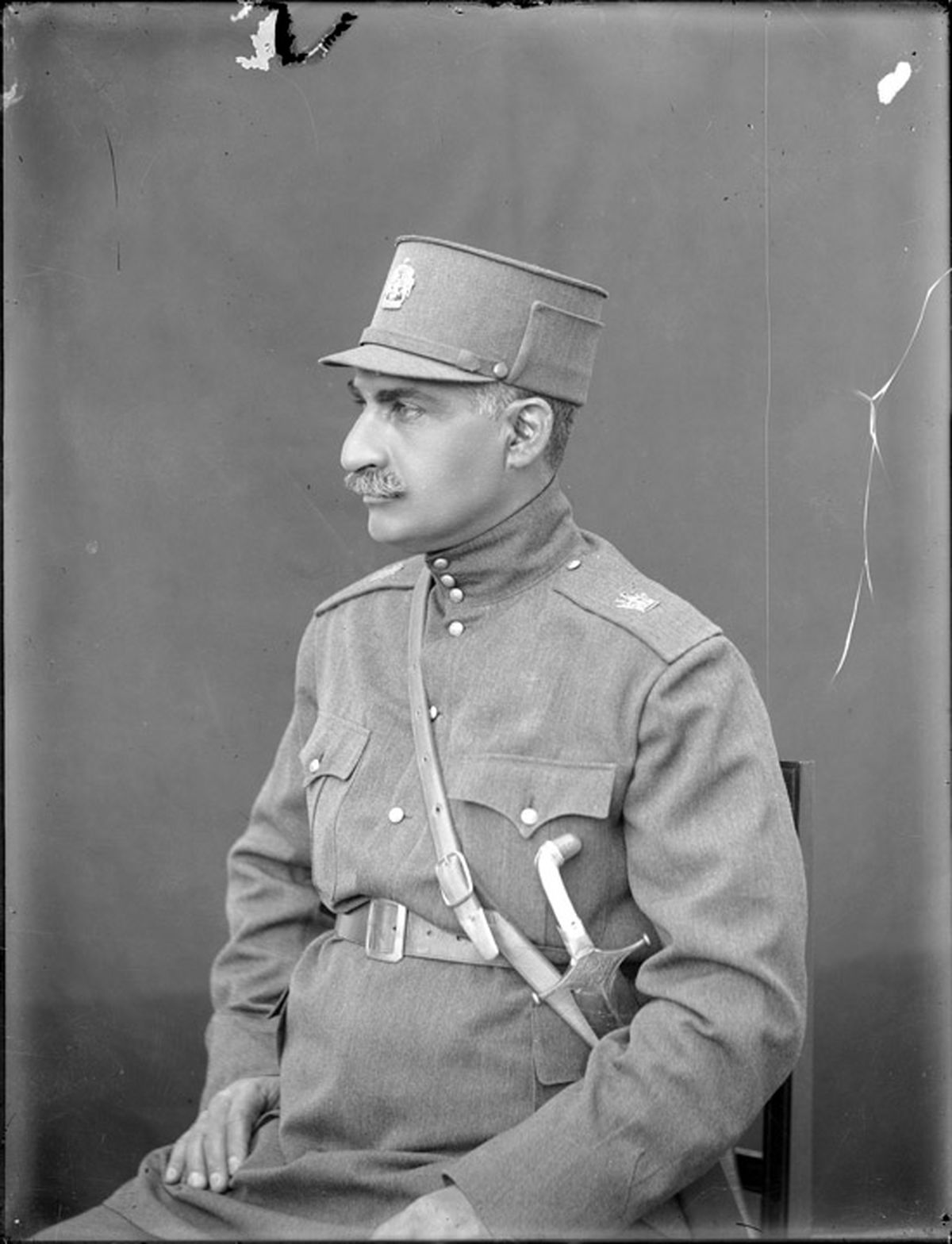 عکس / پرتره دیده نشده از رضاخان