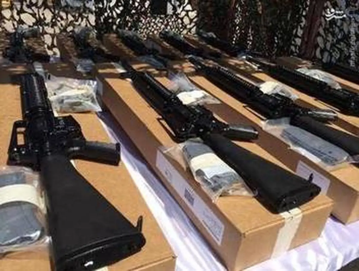 تصاویر سلاح های آمریکایی، آلمانی و فرانسوی ارسالی برای پیشمرگها