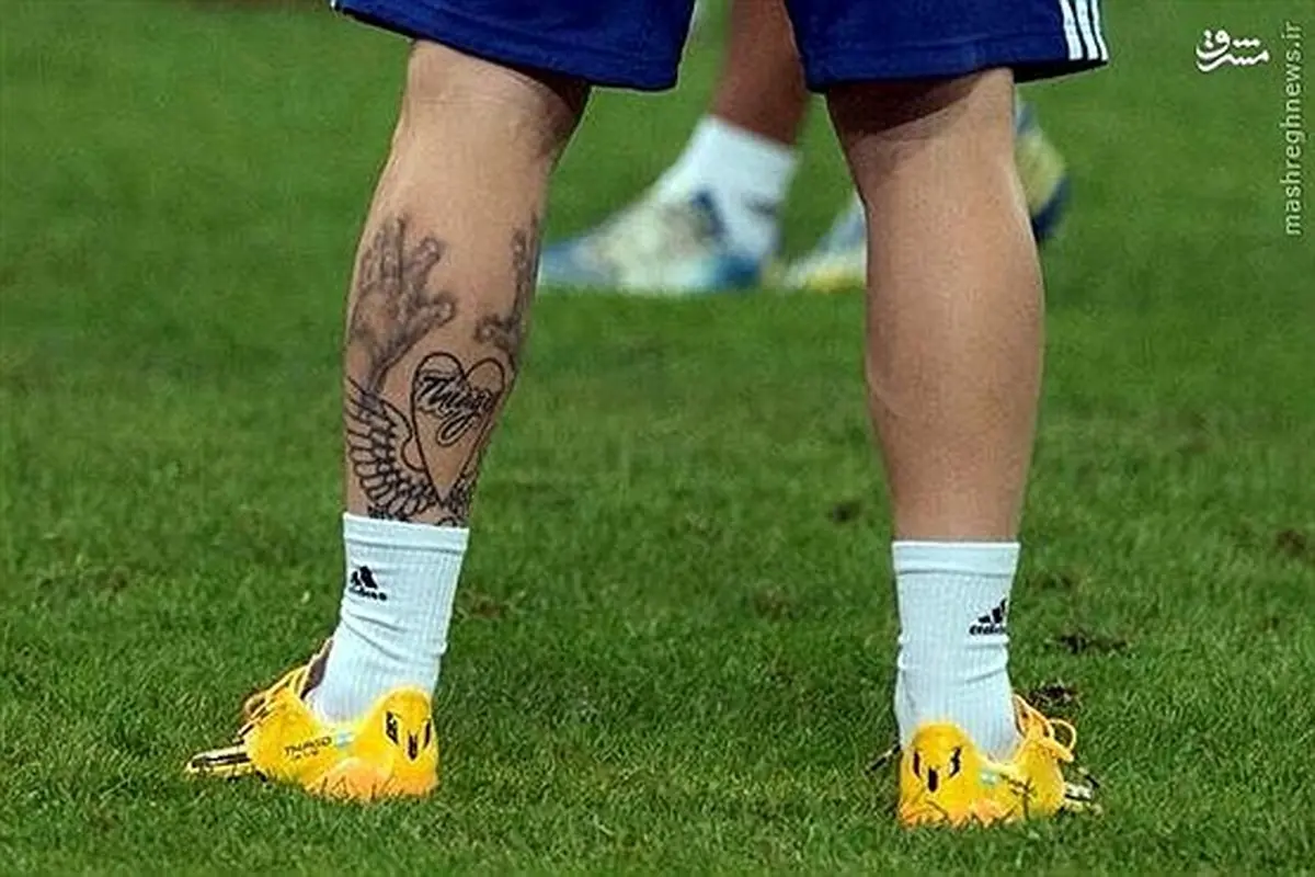 خالکوبی عجیب و جدید لیونل مسی+ عکس