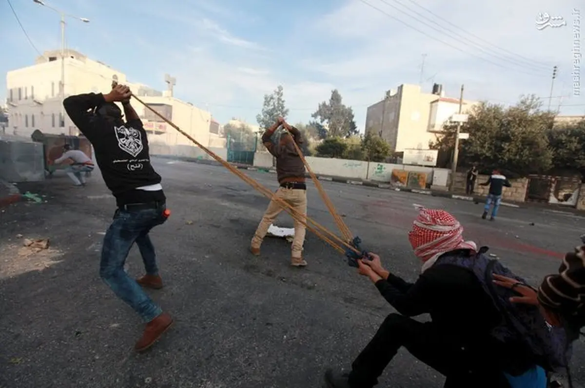 عکس/ سلاح منحصربفرد فلسطینی‌ها