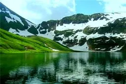 عکس/ دریاچه ای شگفت انگیز