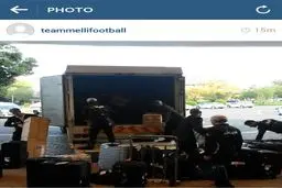 همياري ملي پوشان در حمل چمدان‌ها (عکس)