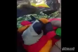 اولین فیلم از لحظه انفجار انتحاری در بازاری در بغداد + عکس ناراحت کننده