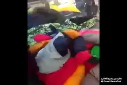 اولین فیلم از لحظه انفجار انتحاری در بازاری در بغداد + عکس ناراحت کننده
