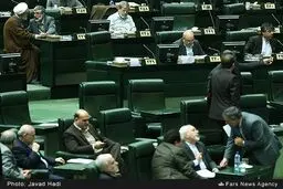 حرف زدن پشت ظریف/ عکس