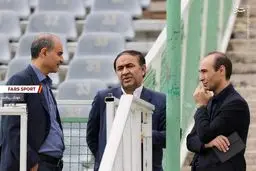 تصویر مردی که کی روش را عصبانی کرد