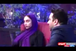 پیشنهاد ازدواج ترلان پروانه و امید حاجیلی + فیلم