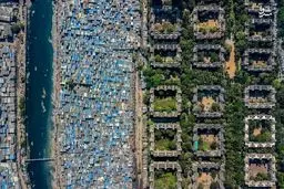 مرز فقر و ثروت در یک نگاه / عکس