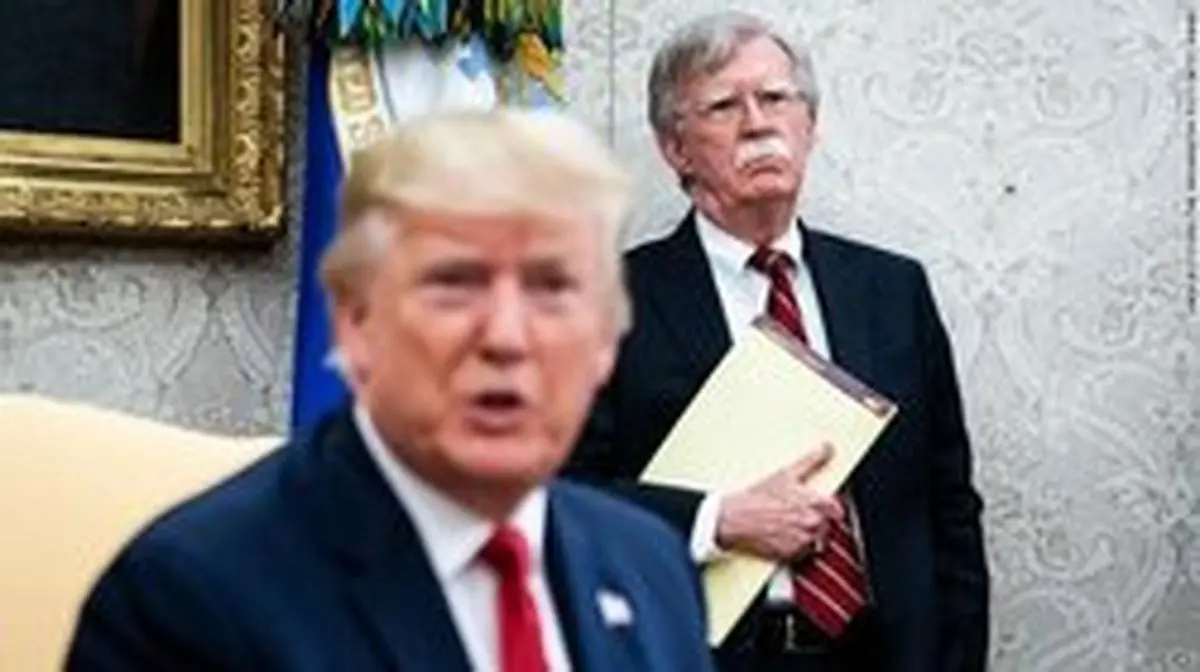 ترامپ خطاب به بولتون: بازی تمام شد