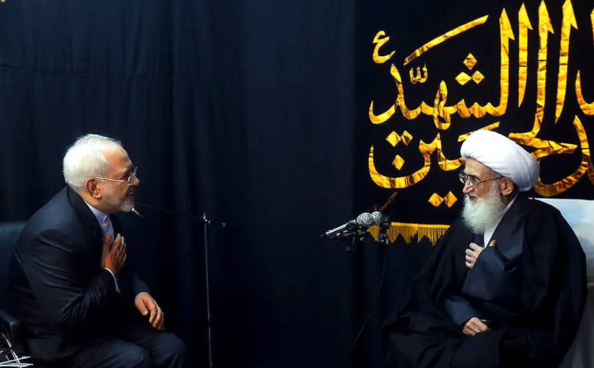 دیدار ظریف با مراجع عظام تقلید قم
