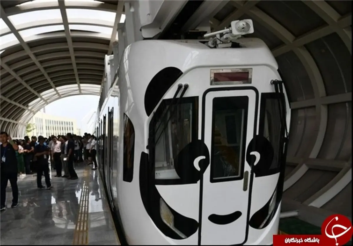 اولین قطار هوایی چین راه‌اندازی شد+عکس