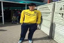 سردار آزمون در نماز جمعه روستوف/عکس