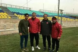 خداحافظی بازیکن جوان پرسپولیس در تمرین امروز/عکس