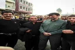 سردار رادان در پیاده‌روی اربعین /عکس
