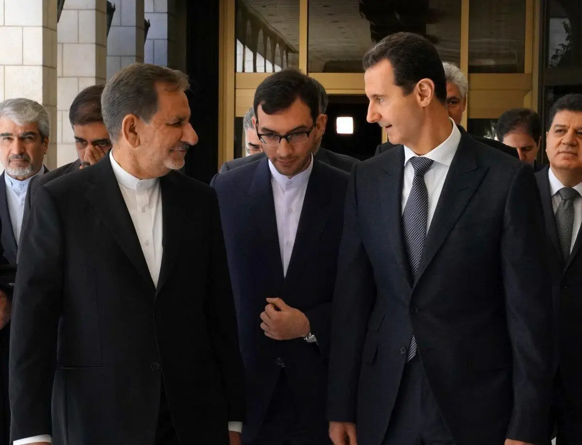 دیدار جهانگیری با بشار اسد/عکس