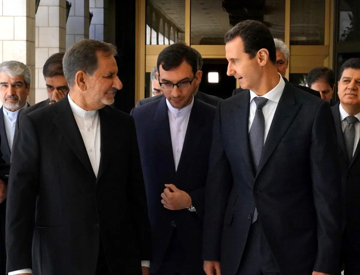 دیدار جهانگیری با بشار اسد/عکس