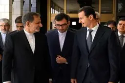 دیدار جهانگیری با بشار اسد/عکس