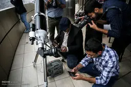 چند سکانس تصویری از استهلال ماه مبارک رمضان