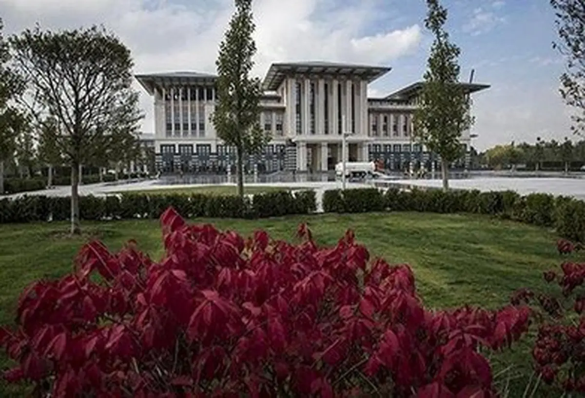 اردوغان در کاخ 600 میلیون دلاری جدیدش /تصاویر