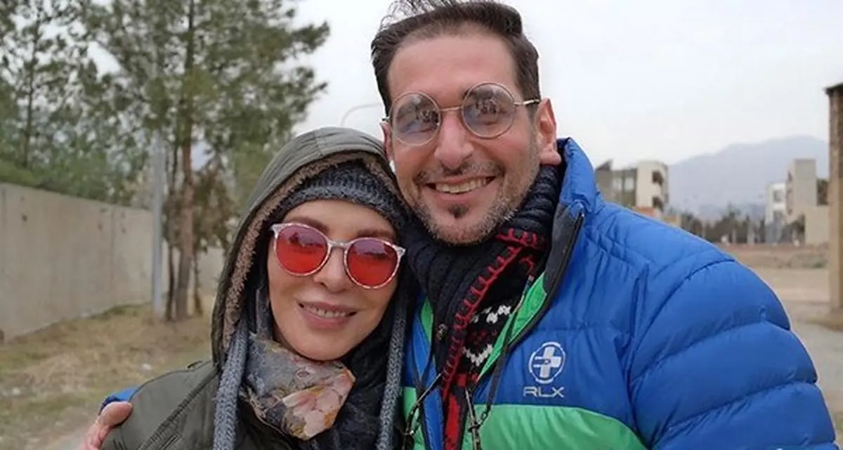 عکس دیده نشده افسانه بایگان و پسرش