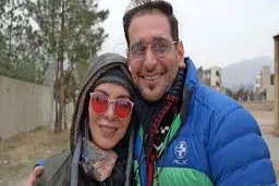 عکس دیده نشده افسانه بایگان و پسرش