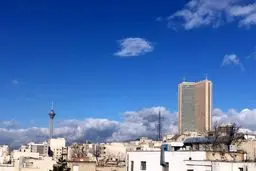 آسمان آبی تهران پس از 15 روز آلودگی/تصاویر