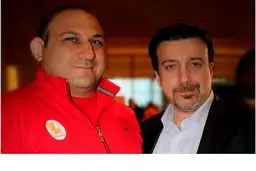 حضور مجری یک شبکه تلویزیونی لس آنجلسی در اردوی تیم ملی کشتی ایران/تصویر