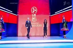 مجری مراسم جام جهانی خیال ایرانی ها را راحت کرد /عکس