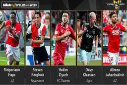 جهانبخش کاندیدای برترین بازیکن هلند(عکس)