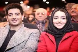عکس فرزاد فرزین در کنار نازنین بیاتی