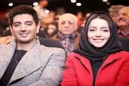 عکس فرزاد فرزین در کنار نازنین بیاتی