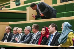 مهمان‌های خارجی امروز مجلس/ عکس