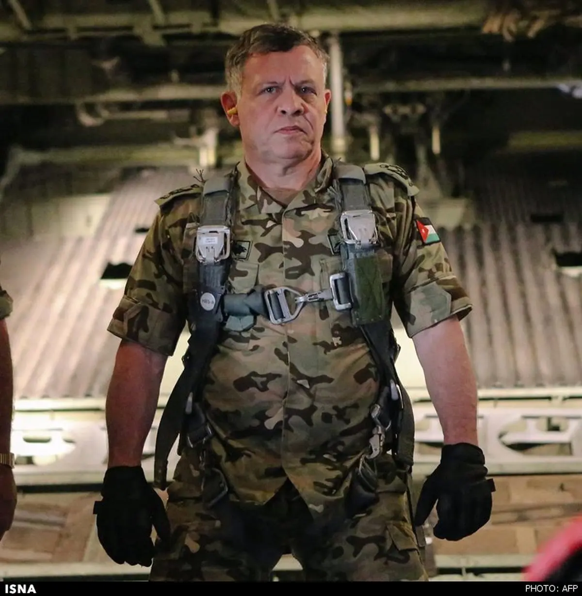 کاخ سلطنتی اردن عکس عبدالله دوم را با لباس رزم منتشر کرد/عکس