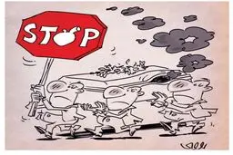 کاریکاتور/ علت اصلی مرگ در تهران!