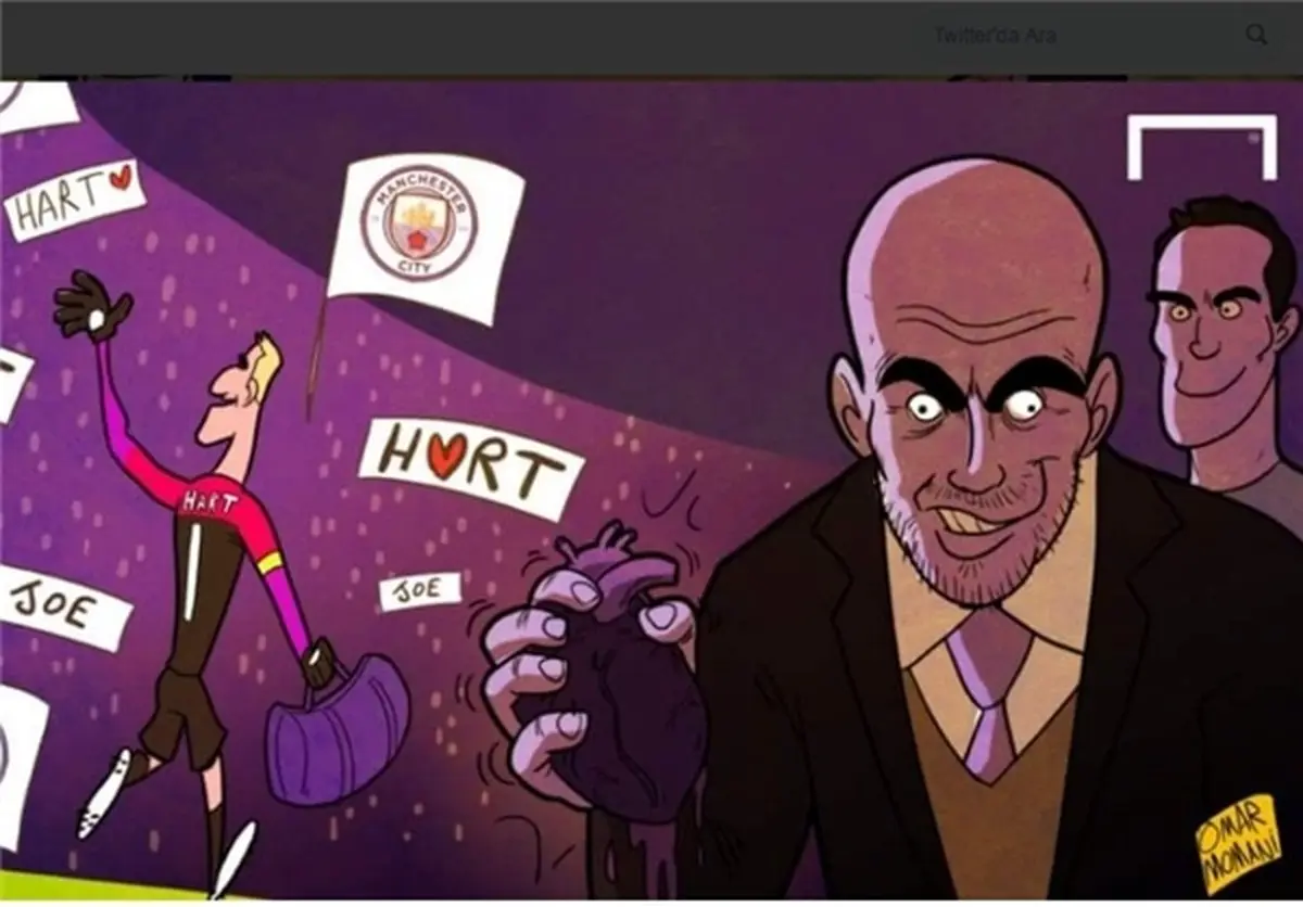 جراحی قلب به سبک گواردیولا!/کاریکاتور