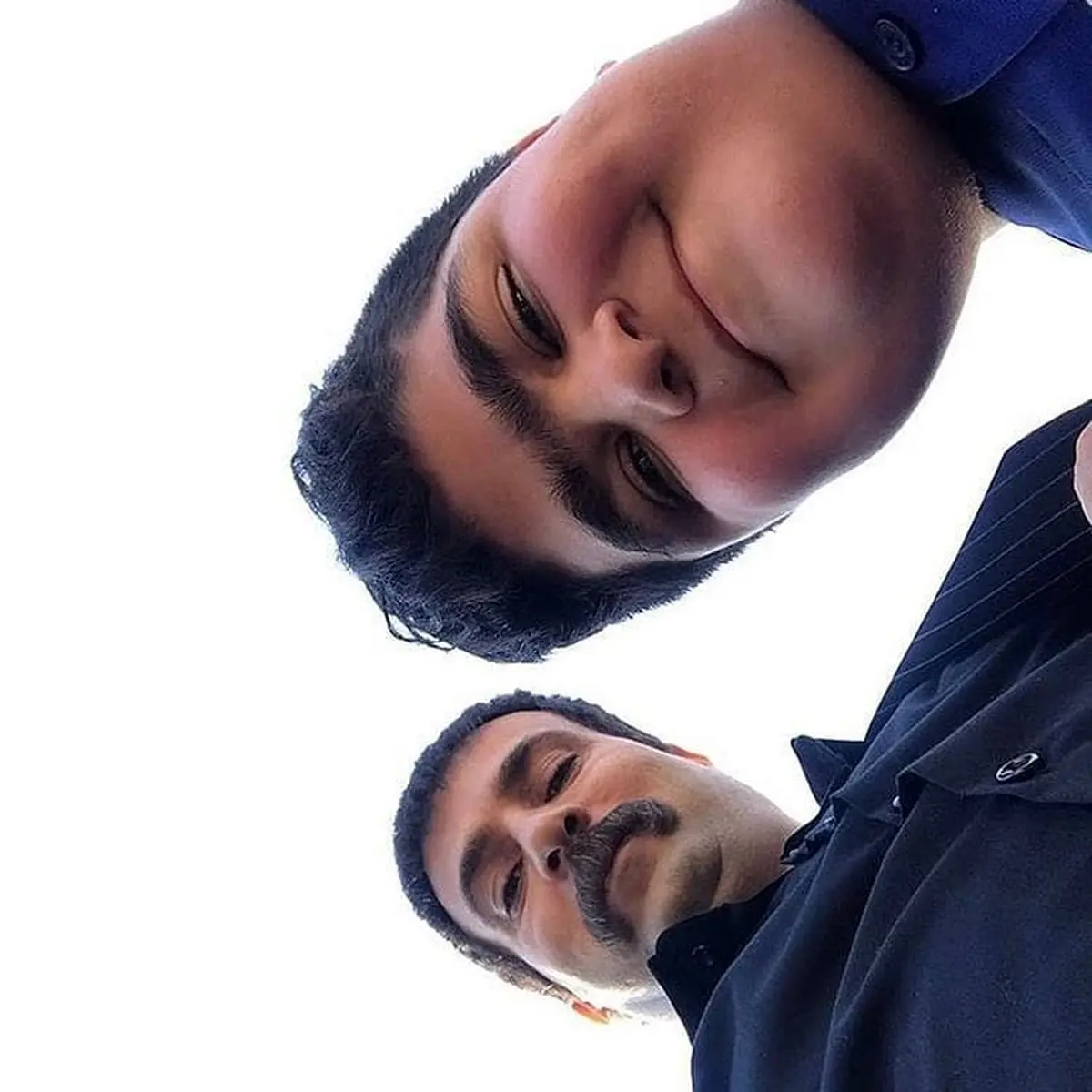 سلفی جالب احمد مهران فر و بازیگر نقش بهروز