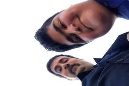 سلفی جالب احمد مهران فر و بازیگر نقش بهروز