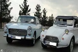 2 خودروی نوستالژیک در ایران/عکس