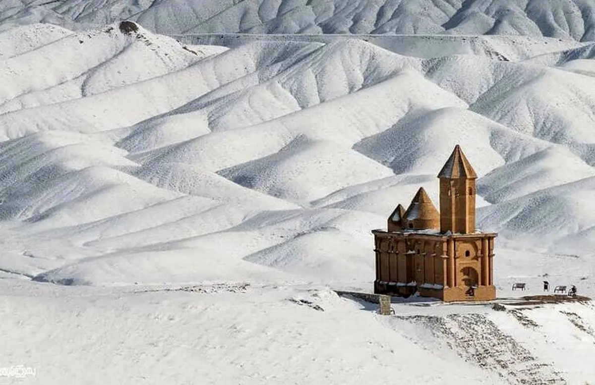 کلیسایی زیبا در آذربایجان شرقی/عکس