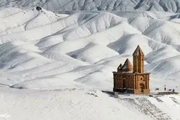 کلیسایی زیبا در آذربایجان شرقی/عکس
