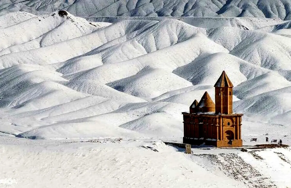 کلیسایی زیبا در آذربایجان شرقی/عکس
