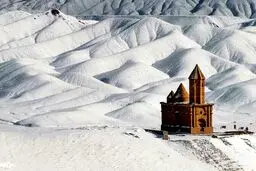 کلیسایی زیبا در آذربایجان شرقی/عکس