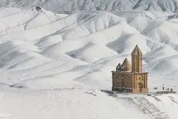 کلیسایی زیبا در آذربایجان شرقی/عکس