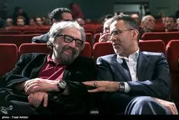 خوش و بش کیمیایی و ایوبی در موزه سینما/عکس