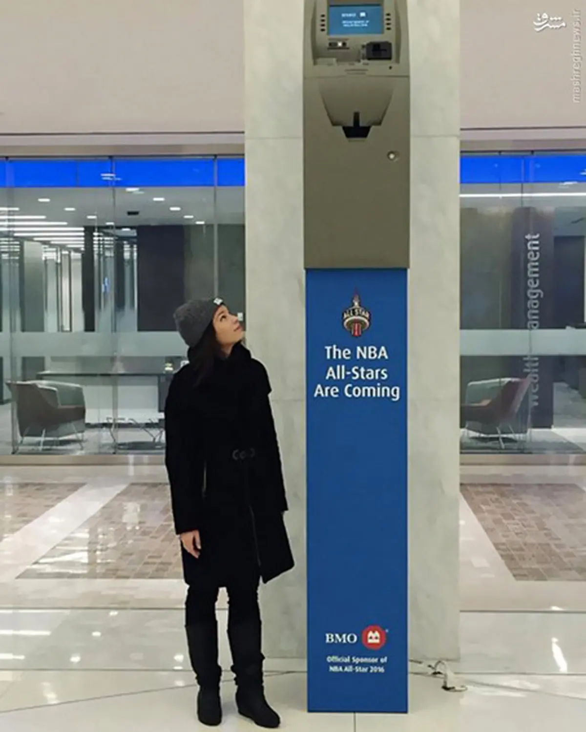 عکس/ خودپرداز مخصوص برای بسکتبالیست‌های NBA