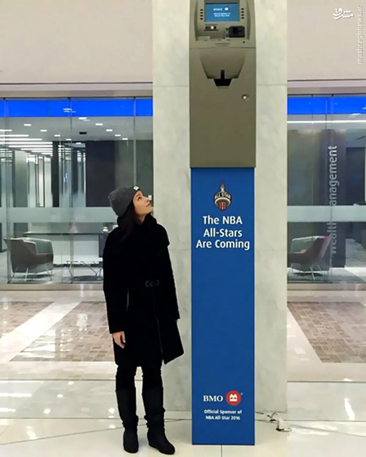 عکس/ خودپرداز مخصوص برای بسکتبالیست‌های NBA