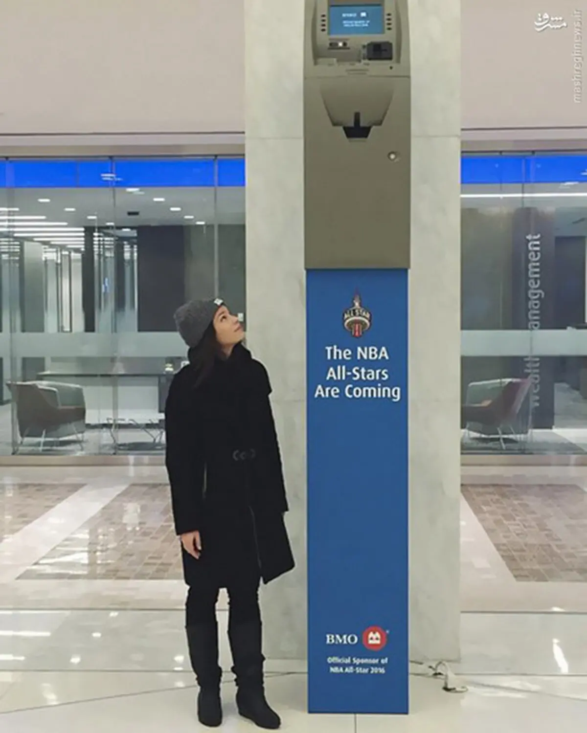 عکس/ خودپرداز مخصوص برای بسکتبالیست‌های NBA
